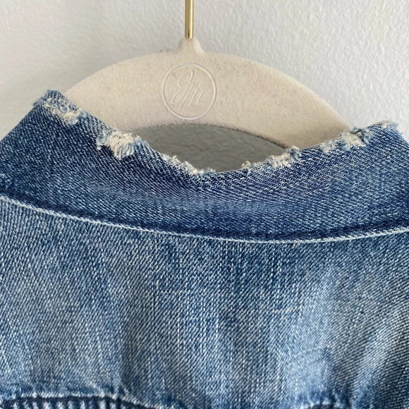 GAP 100% Cotton Jean Denim Jacket Medium Wash Size S - Picture 7 of 11